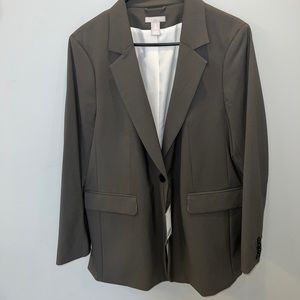 Dark green blazer